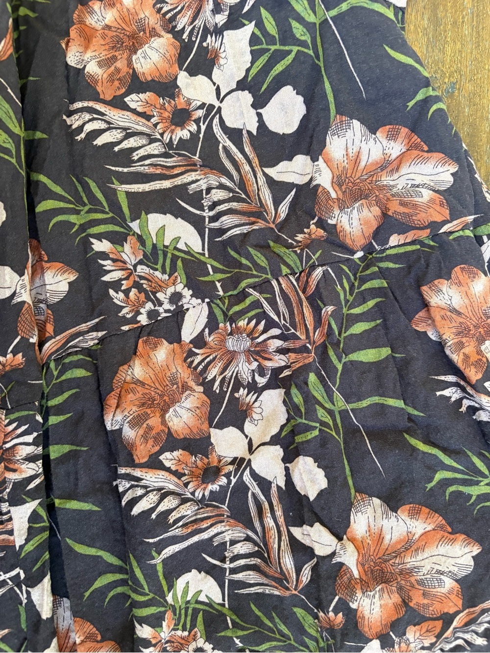 Natural Life Patti Palazzo Wide Leg Floral Pants NEW size Small Boho - Picture 7 of 9